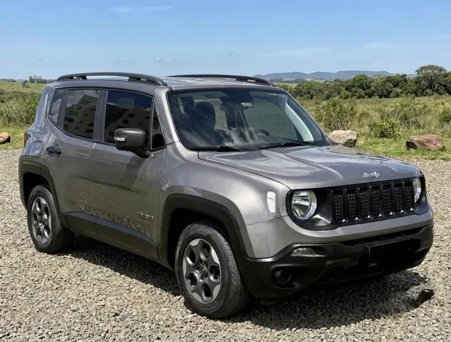 JEEP RENEGADE 2021 AUTOMATICO-ACEITO TROCAS MAIOR OU MENOR VALOR 