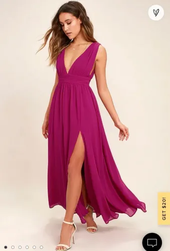 Vestido de festa - cores variadas 