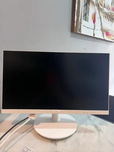 Monitor Philips 21,5? Full HD Branco - pouco uso