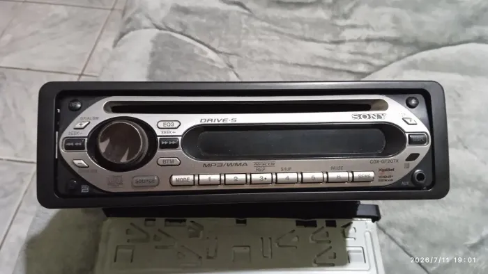Vendo rádio Multilaser e um toca cd Sony
