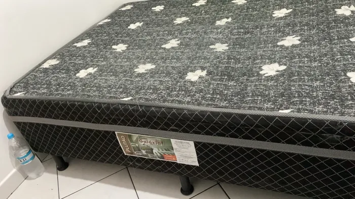 Cama casal box acoplada