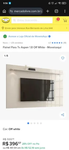 Painel de tv 