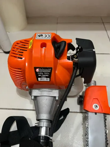 Roçadeira Gasolina Profissional 2t 75cc Motopoda + Trimmer