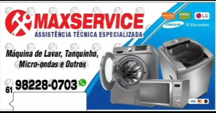 Max service assistência técnica máquina de lavar