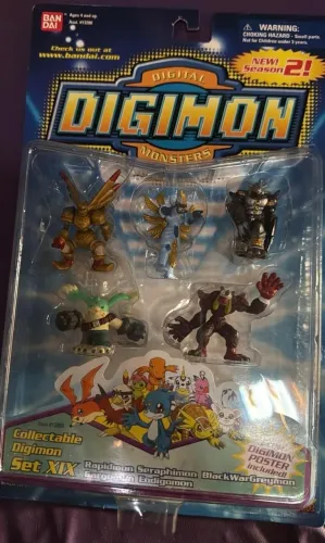 Digimon (miniaturas) Coleção anúncio 2