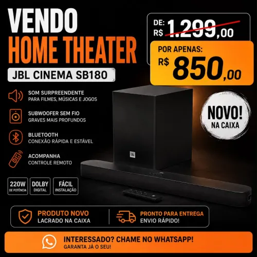 Vendo home theater Jbl cinema