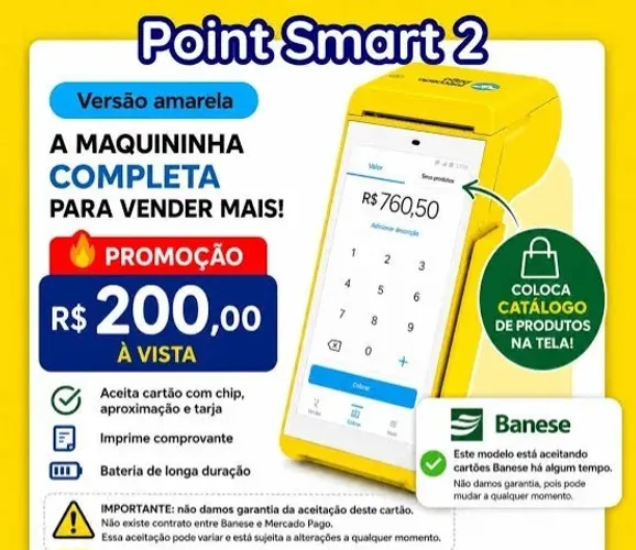 Maquininha de cartão