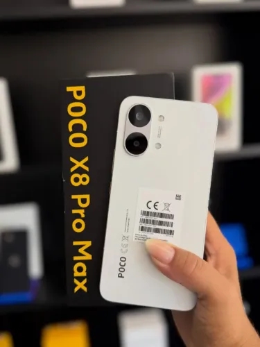 Poco X8 Pro Max 5G 12/256GB Branco - Novo Lacrado - Pronta Entrega