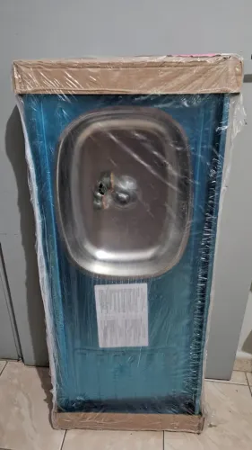 Pia de inox GhelPlus 1,04m x 44cm nova na embalagem