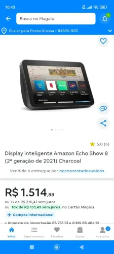Echo show 8
