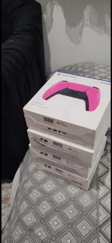 Controle de ps5 rosa raríssimo