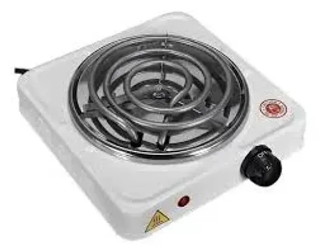 Fogão Cooktop Elétrico Portátil Indução 127/220v 1000w Cor Branco