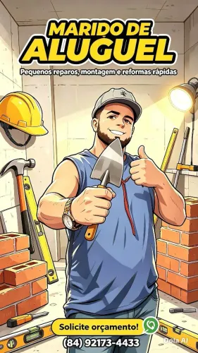 Serviços e reparos para sua casa ou apartamento !