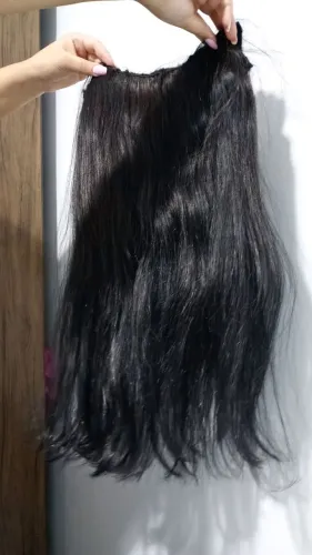 Cabelo mega hair pouco tempo de uso