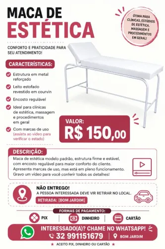 Maca estética