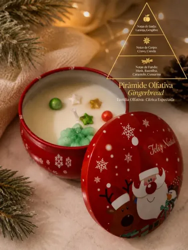 Velas Aromáticas Artesanais Natal