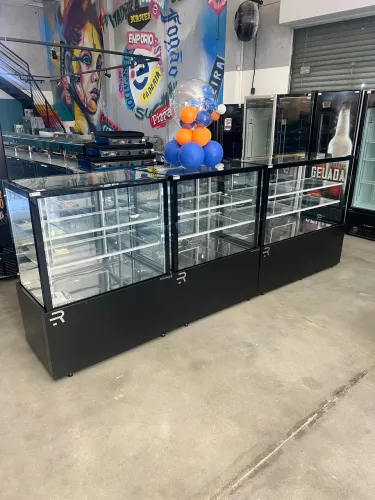 Conjunto de vitrines linha premium Refrimate pronta entrega 