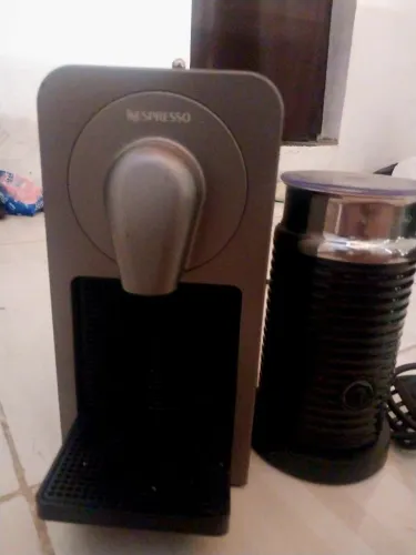 Cafeteira nespresso via Bluetooth + Capuccino