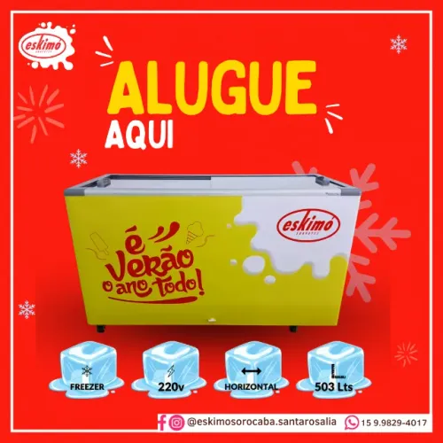 Aluguel de Freezer