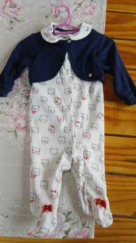 Macacão bebê menina