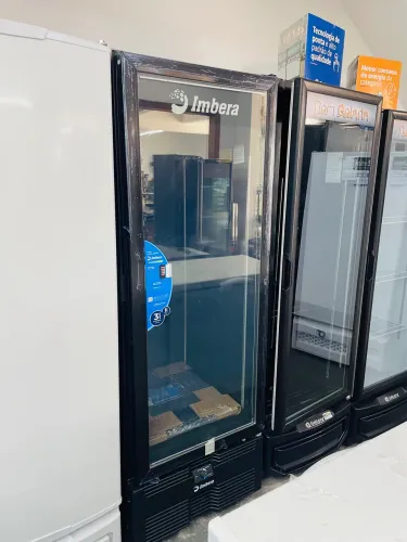MB Frezer porta de vidro 576L Imbera 