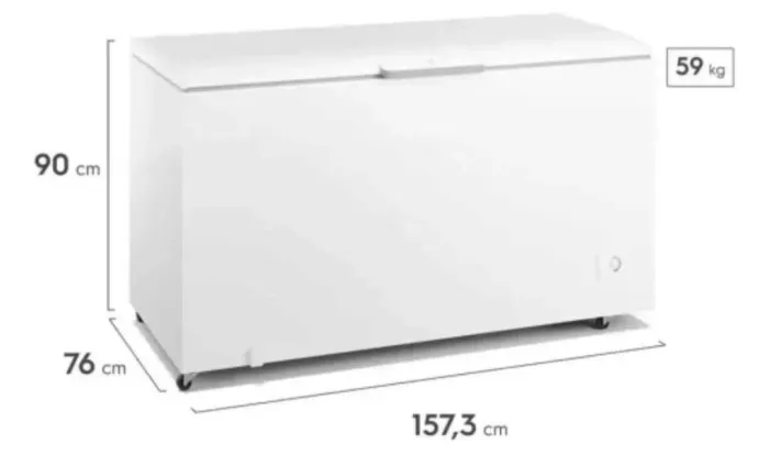 Freezer Electrolux hi550