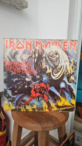 Disco Vinil Lp Iron Maide The Number Of The Beast Rock Heavy Metal