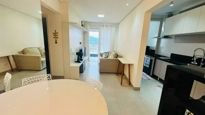 Apartamento à venda no Aviação, Praia Grande-SP | 1 suíte, varanda gourmet e lazer com pis