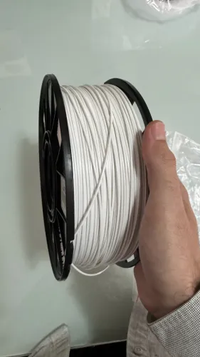 Filamento ABS branco 1,75mm 3DVale impressora 3D