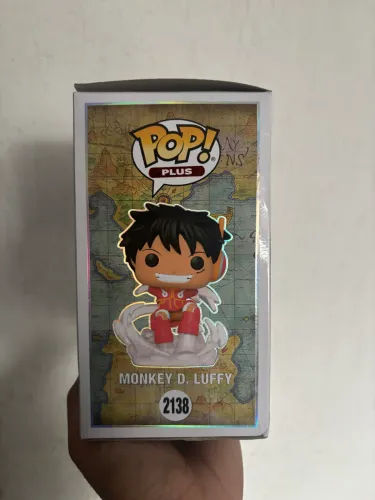 boneco colecionável Funko Pop! Plus Animation: One Piece - Monkey D. Luffy (Arco Egghead)
