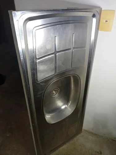 LEIA A DESCRIÇÃO! PIA AÇO INOX 1.20X0.53