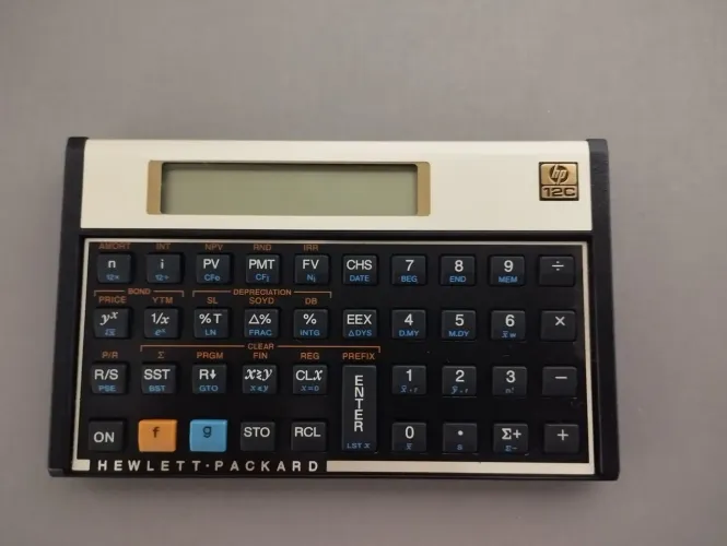 Calculadora HP 12c Gold