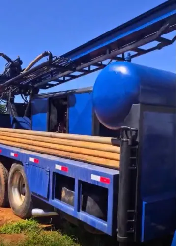 Conjunto completo para perfuração de Poco Artesiano 500 m