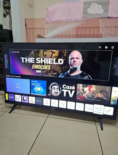 Vendo TV Smart LG 4K 55" impecável 