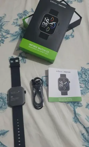 Relógio Smarthawtes marca positivo nunca foi usado.