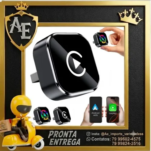 Adaptador carplay sem fio