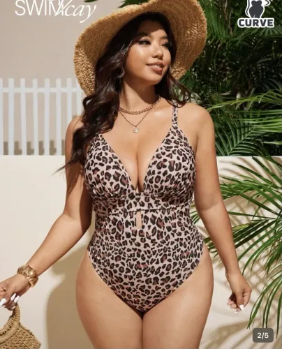Maiô Animal Print Shein G1(1XL)