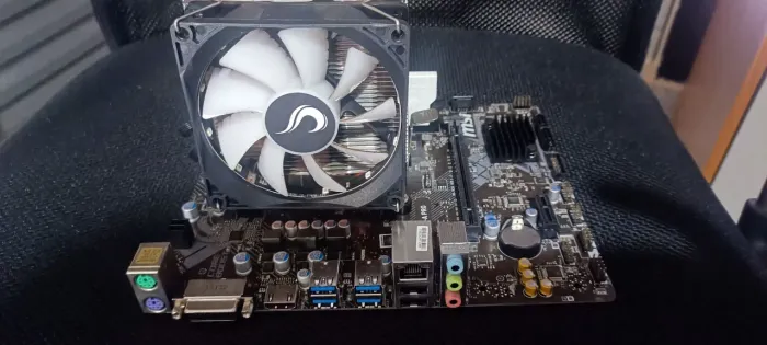Kit placa mãe A320M-A Pro + processador Ryzen 9 3900 + 16gb memória ram 