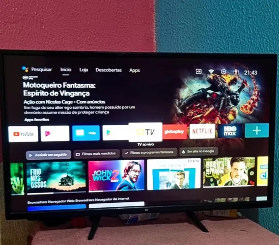 Smart TV Multilaser 32 Pol, Ótima Quebra Galho