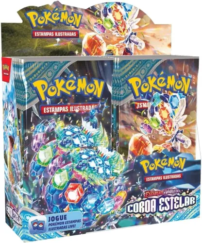 Booster Box - Coroa Estelar (36 boosters) Pokémon