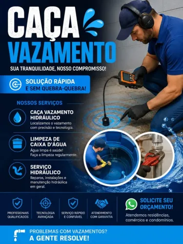 Caça vazamento 