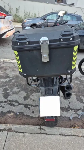 Bagageiro 45 litros quadrado forrado