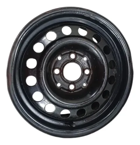 Roda Ferro Aro 15 4 Furo Gol Voyage Saveiro 1980 1981 2026 Preto