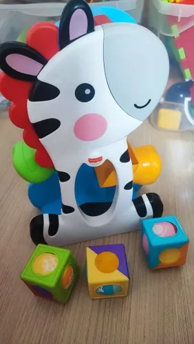 Brinquedo Zebra educativa
