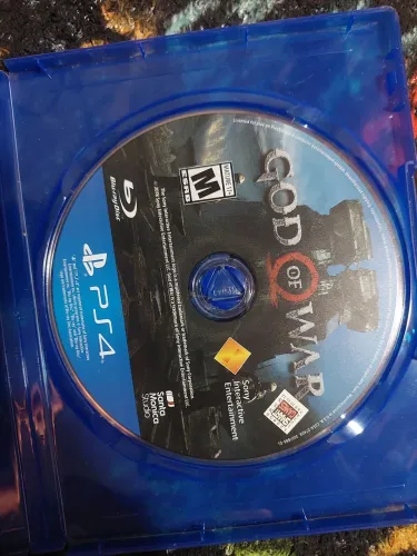 GOW 2018 mídia física