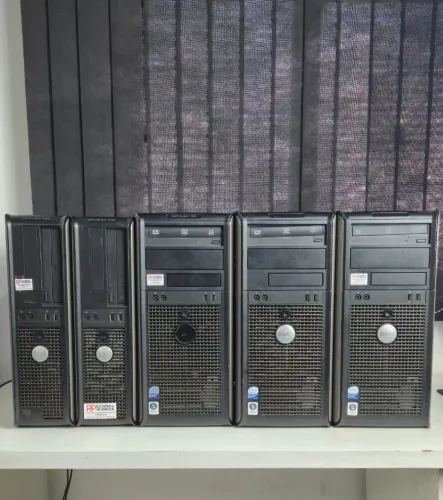 Lote 5 cpu Dell core 2 duo
