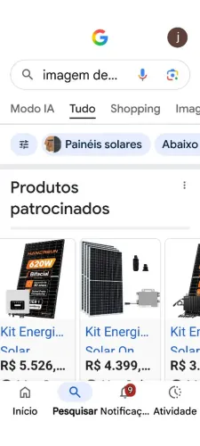 Kit energia solar