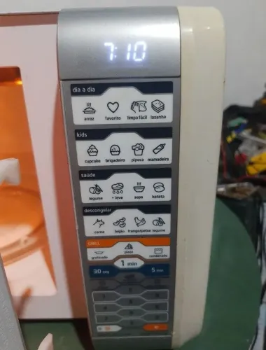 Microondas Midea mtga 41 , obs: não está esquentando grill 