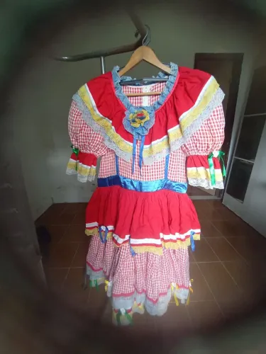 Vestido junino adulto 