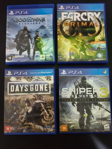 ? VENDO JOGOS DE PS4 ?<br>JOGOS ORIGINAIS